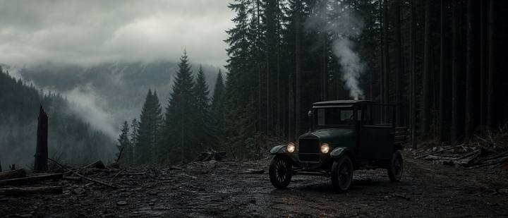 Shot 13, Steam at the Trailhead