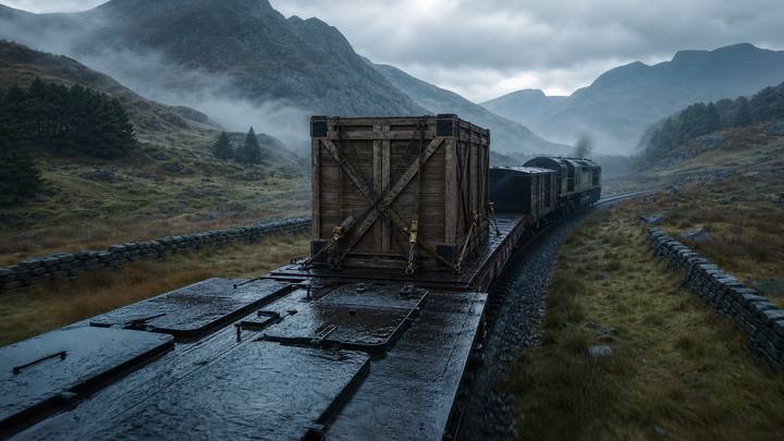 Shot 6, Valley Transport · High wide