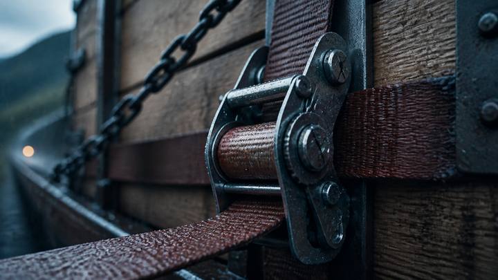 Shot 9, The Crate Wakes · Extreme close-up