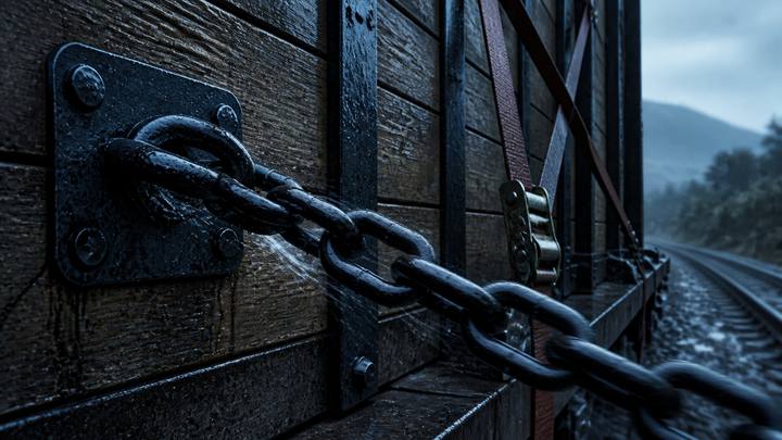 Shot 11, The Crate Wakes · Insert close-up