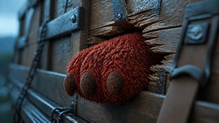 Shot 13, The Crate Wakes · Close-up