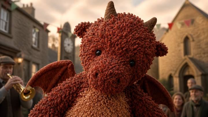 Shot 35, First Dance · Dragon close-up