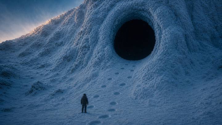 Shot 3, The cave