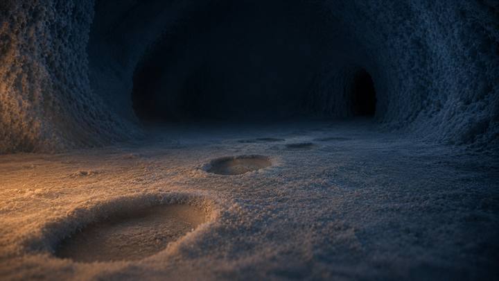 Shot 7, A hollow at the edge of the pool