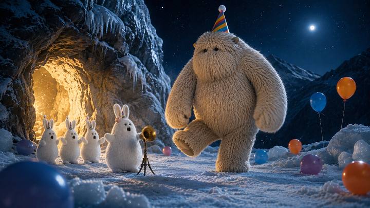 Shot 35, The Yeti and the band