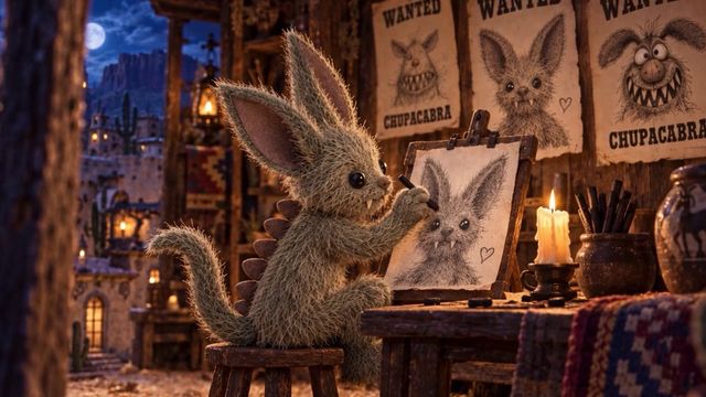 Redrawn by candlelight.