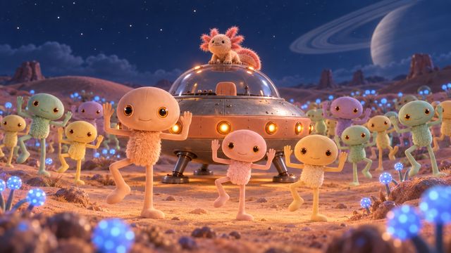 A planet that has never danced.