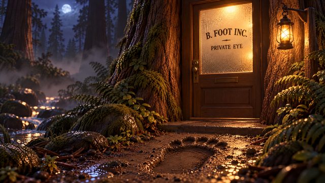 B. Foot Inc., Private Eye. Please knock.